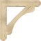 Ekena Millwork Legacy Craftsman Rough Sawn Bracket, Douglas Fir, 4"W x 26"D x 26"H BKT04X26X26LEC04RDF - alternate 3